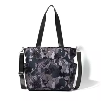Baggallini Женская повседневная большая сумка Carryall, цвет Grey Poppy