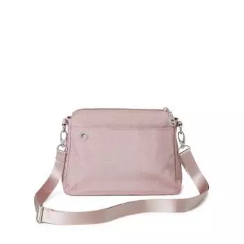 Baggallini Женская сумка через плечо Calais, цвет blush shimmer