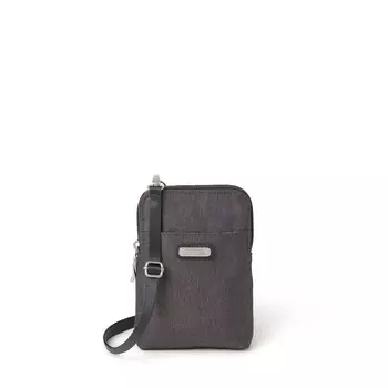 Baggallini Женская сумка через плечо Take Two RFID Bryant, цвет Charcoal Heritage