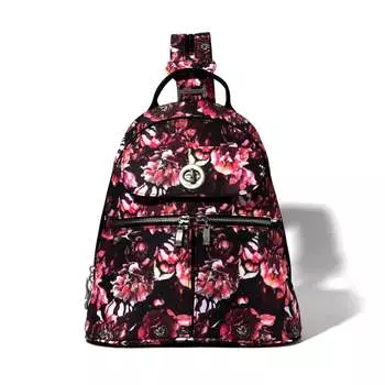 Baggallini Женский рюкзак-трансформер Неаполь на слинге, цвет Peony Bloom