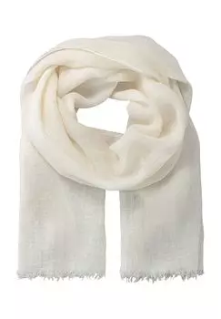 Бахрома для льняного шарфа для женщин Galeria, цвет Real White