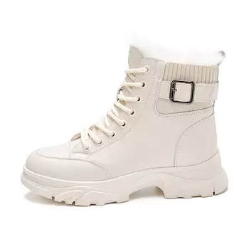 BAIJIHONG Martin Женские ботинки, Бежевый