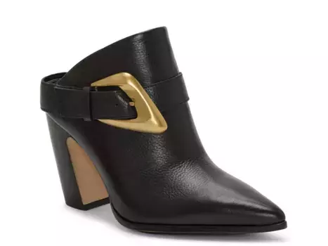 Baily Мюли Vince Camuto, Black/Gold Leather