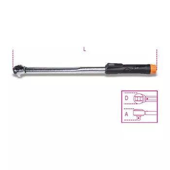 Baita 665/10-Механический динамометрический ключ с двусторонней трещоткой и цифровым дисплеем 006650010 Beta