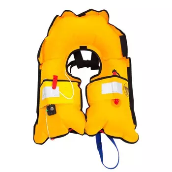 BAIZHOU красный автоматический надувной спасательный жилет портативный большой жилет плавучести для взрослых профессиональная спасательная лодка для рыбалки утолщенное детское складное снаряжение для рыбалки