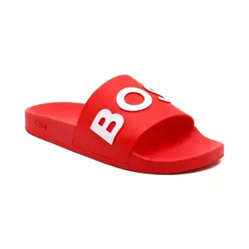 Бэй это тапочки Boss, красный