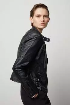 Байкерская куртка Answear Lab, черный