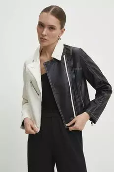 Байкерская куртка Answear Lab, черный