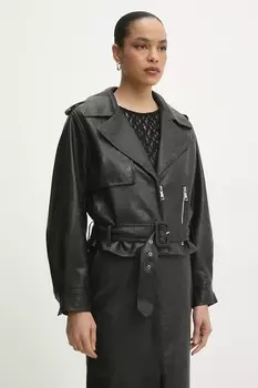 Байкерская куртка Answear.Lab, черный