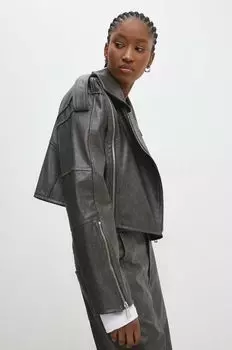 Байкерская куртка Answear Lab, коричневый