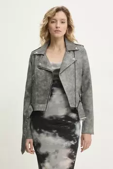 Байкерская куртка Answear.Lab, серый