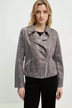 Байкерская куртка Answear.Lab, серый