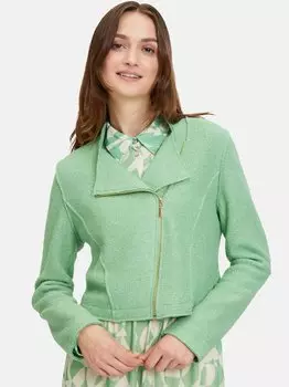 Байкерская куртка Betty & Co, зеленый
