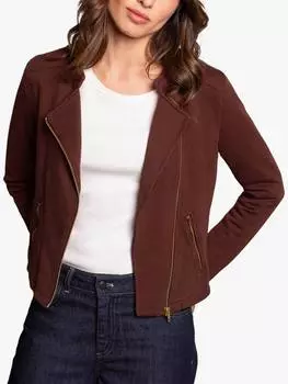 Байкерская куртка chloe Celtic & Co., цвет Cocoa