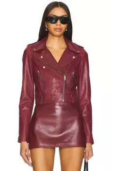 Байкерская куртка ciara Lamarque, цвет burgundy