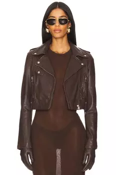 Байкерская куртка ciara Lamarque, коричневый