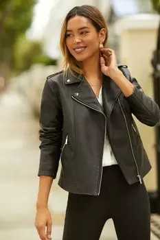 Байкерская куртка из полиуретана Friends Like These, черный