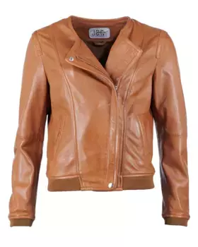 Байкерская куртка JCC "31019225_1", цвет Cognac