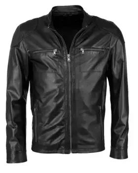 Байкерская куртка JCC "31020219Ecom", черный