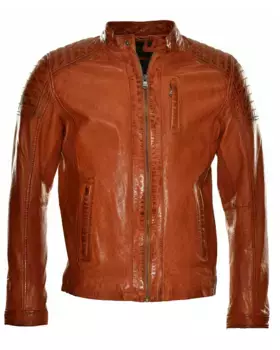 Байкерская куртка JCC "31020346", цвет O X Y Fire