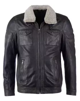 Байкерская куртка JCC "3102102", черный