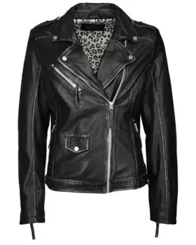 Байкерская куртка JCC "51300", черный