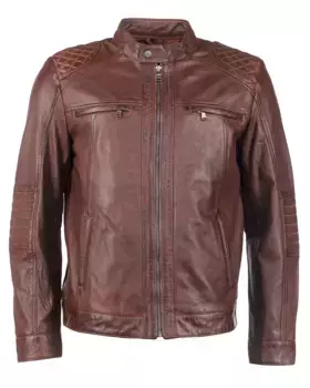 Байкерская куртка JCC "Alurave", цвет Tan