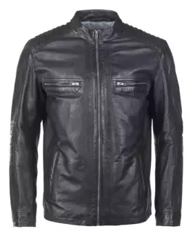 Байкерская куртка JCC "Fabiano", черный
