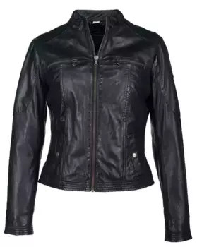 Байкерская куртка JCC "Кларк", черный