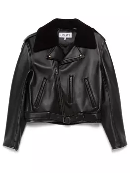 Байкерская куртка LOEWE, черный