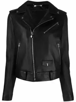 Байкерская куртка Philipp Plein, черный