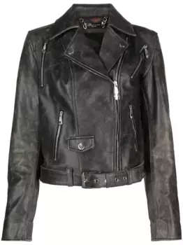 Байкерская куртка Philipp Plein, черный