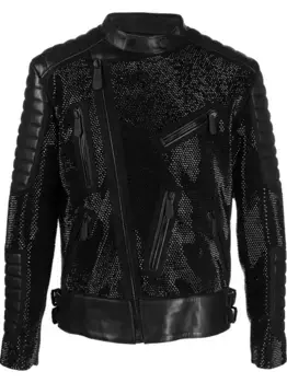 Байкерская куртка Philipp Plein, черный