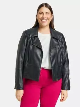 Байкерская куртка Samoon, синий