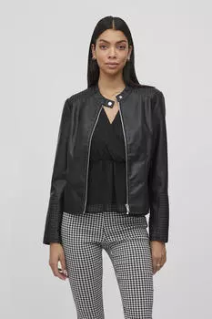Байкерская куртка Vila, черный