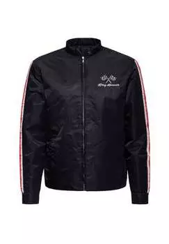 Байкерская куртка в стиле ретро для спидвея King Kerosin, черный