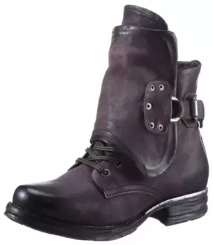 Байкерские ботинки A.S.98 "SAINTMETAL", цвет Lila Used