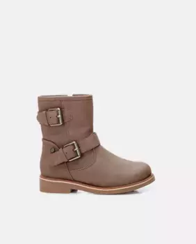 Байкерские ботинки для девочки Xti, цвет Topo