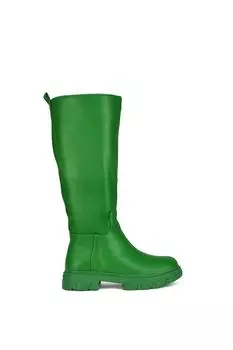 Байкерские ботинки до середины икры 'Lainey' XY London, зеленый