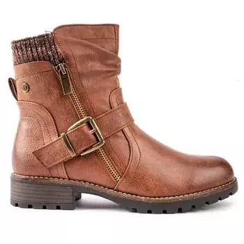 Байкерские ботинки Jemma Lotus, коричневый