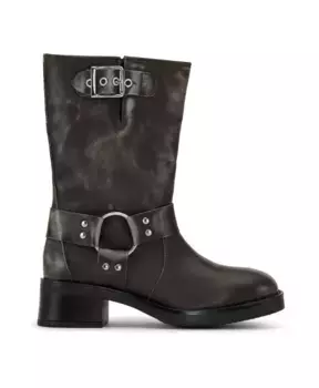 Байкерские ботинки Stones с деталями из ремня безопасности Jodis, серый