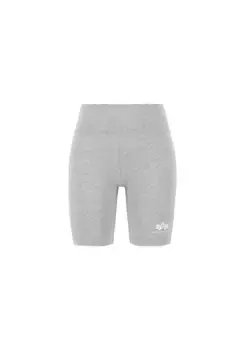 Байкерские брюки Alpha Industries " Alpha Industries Women - Shorts Basic Bike Shorts SL Wmn", белый