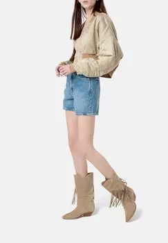 Байкерские/ковбойские ботильоны L37 SUPER FREAK, цвет Tan