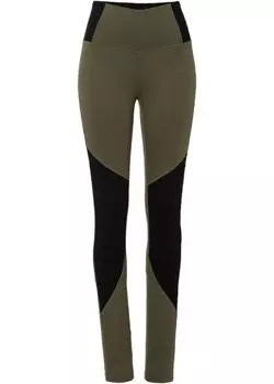 Байкерские леггинсы Rainbow, зеленый