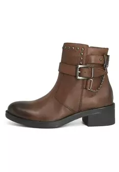 Байкерские сапоги Queen Helena, коричневый