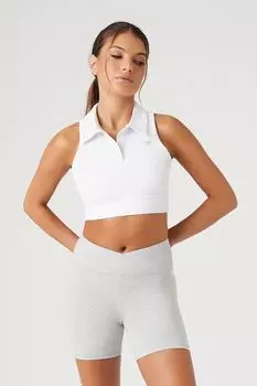 Байкерские шорты Active с принтом Surplice Forever 21, серый