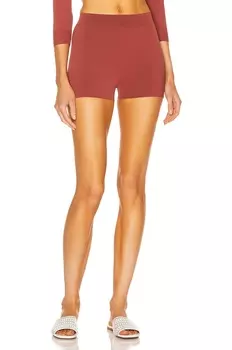 Байкерские шорты ALAA, цвет Grenat