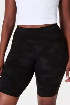 Байкерские шорты Coral Power длиной 9 дюймов Sweaty Betty, черный