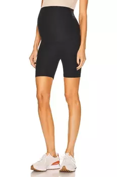 Байкерские шорты для беременных Spacedye Cruiser Beyond Yoga, цвет Darkest Night