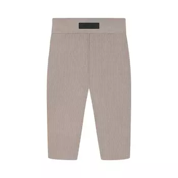 Байкерские шорты Fear of God Essentials Core Heather